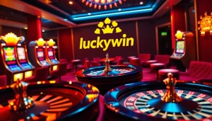 Experience the excitement of luckywin with vibrant casino tables and engaging gameplay.