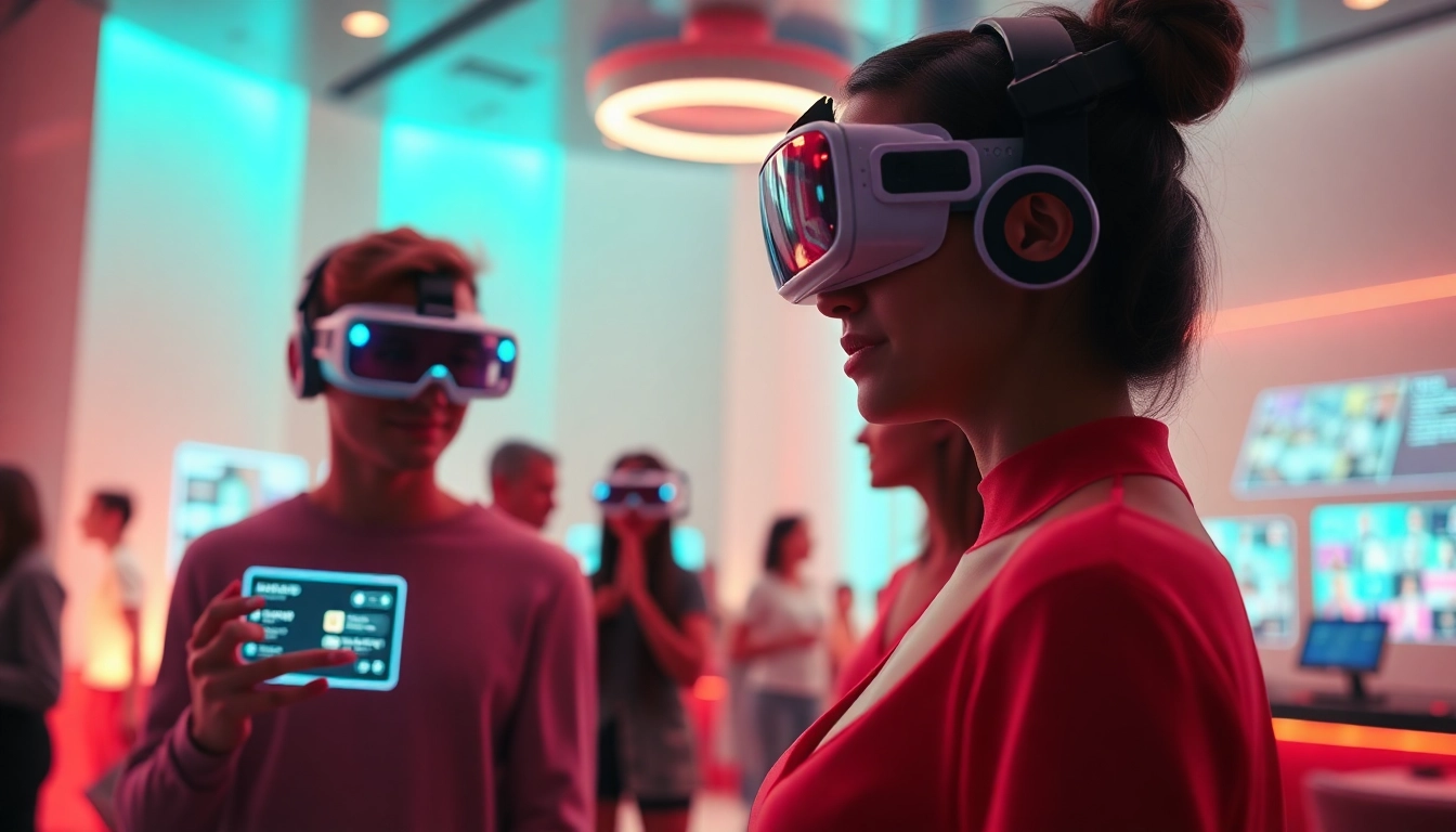 AI sex chat virtual environment showcasing immersive AI interactions and vibrant character designs.