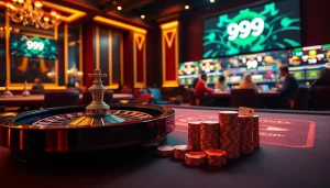 Experience the thrill of gambling with 99OK at an elegant online casino atmosphere.