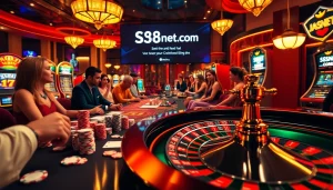 Experience the thrill of gambling at https://s8net.com/ with vibrant casino visuals and excitement.