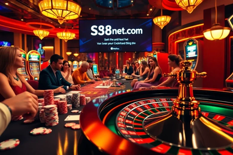 Experience the thrill of gambling at https://s8net.com/ with vibrant casino visuals and excitement.
