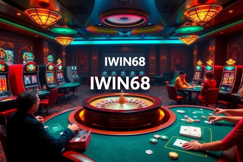 Join the thrilling gaming experience at IWIN68, featuring exciting roulette, poker, and slot games.