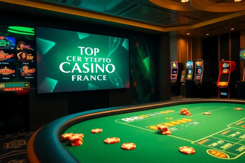 Experience the excitement of the top crypto casino France with vibrant gameplay and rewards.