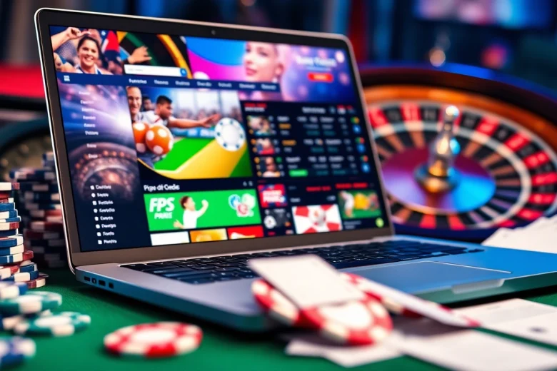 Captivating online user engaging with a site de paris sportif nouveau while placing bets on a vibrant digital platform.