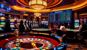 Engage with the thrilling atmosphere of online gambling at https://123b.forex/ with vivid casino visuals.