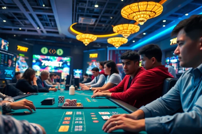 Experience the thrilling online gaming environment at https://789beta2.com/ with vibrant poker and live betting scenes.