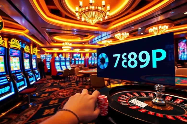 Engage in thrilling gameplay at 789P casino with vibrant tables and exciting action.
