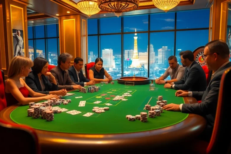Experience the thrill of high-stakes poker at https://nhacaiuytinvl.com/ with vibrant cards and chips.