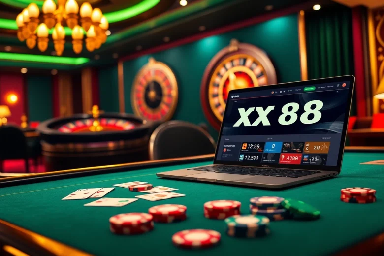 Experience thrilling gameplay at XX88's sophisticated online casino.