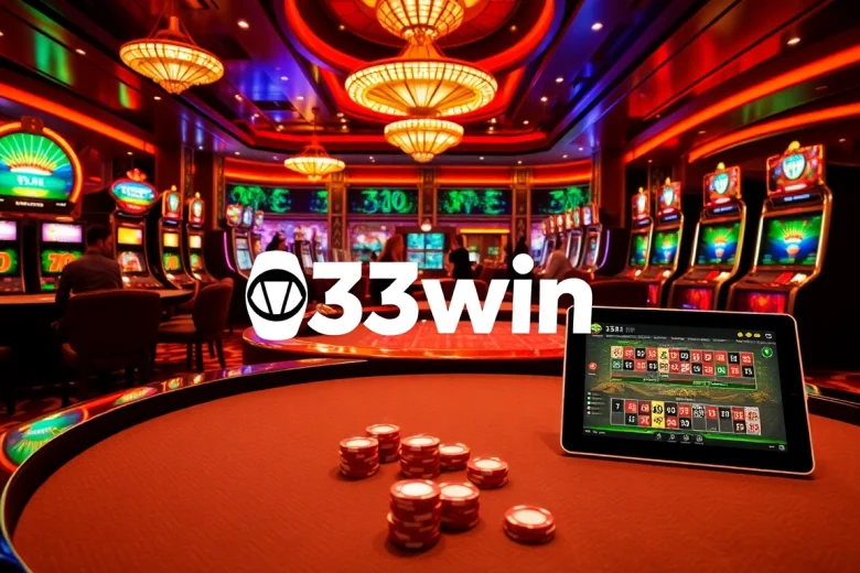 Experience the thrill of winning at 33win casino with vibrant tables and exciting games.